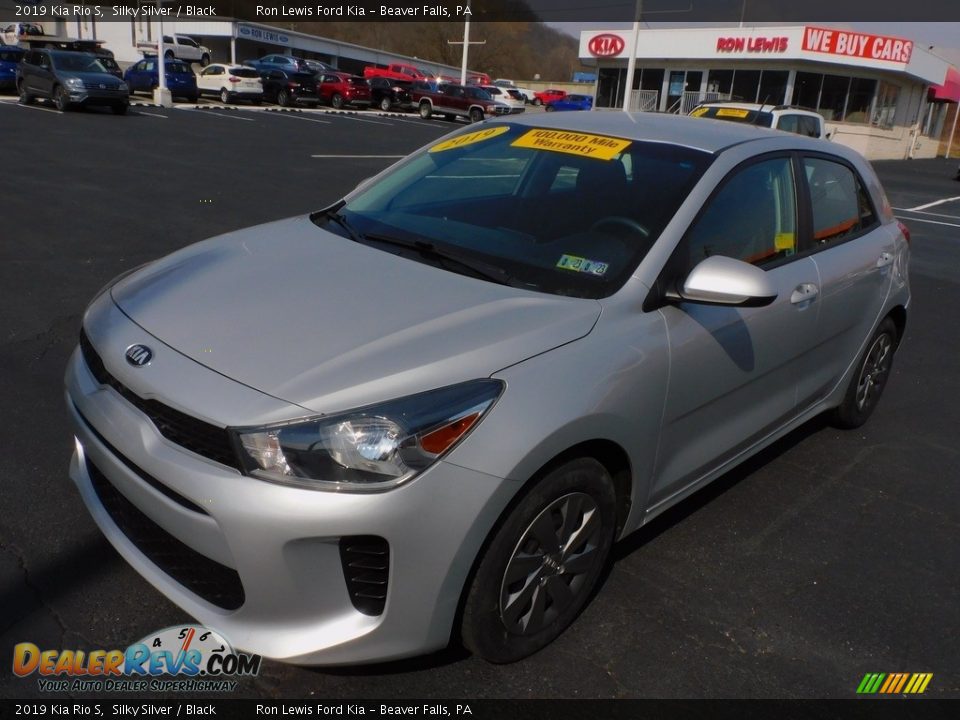 2019 Kia Rio S Silky Silver / Black Photo #7