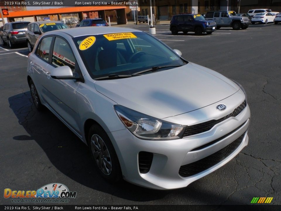 2019 Kia Rio S Silky Silver / Black Photo #9