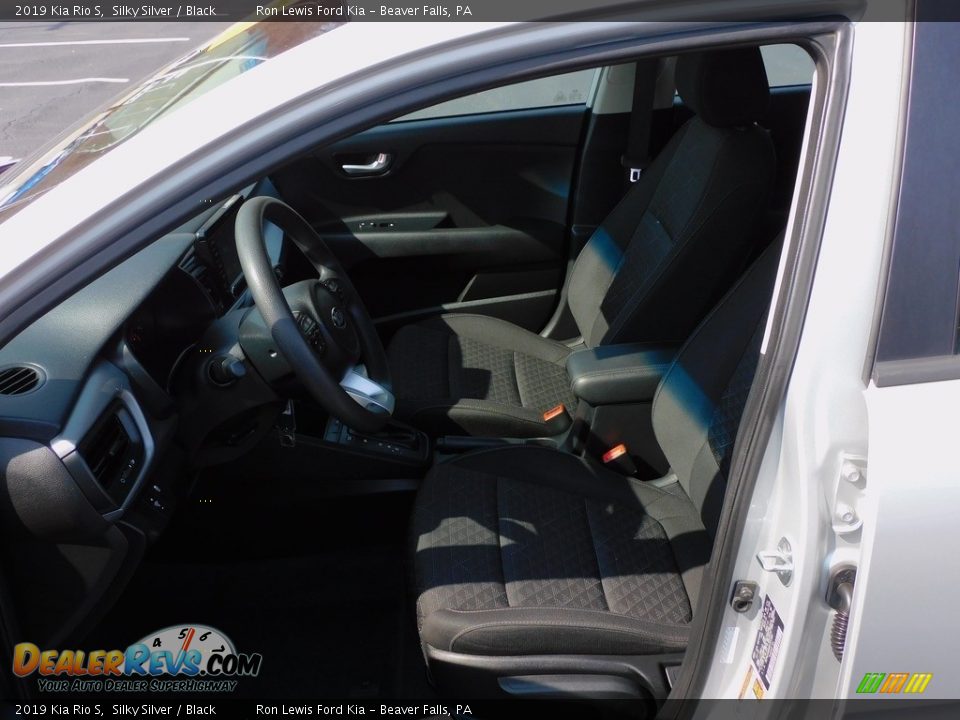 2019 Kia Rio S Silky Silver / Black Photo #11