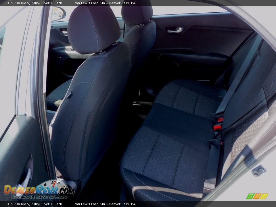 2019 Kia Rio S Silky Silver / Black Photo #12