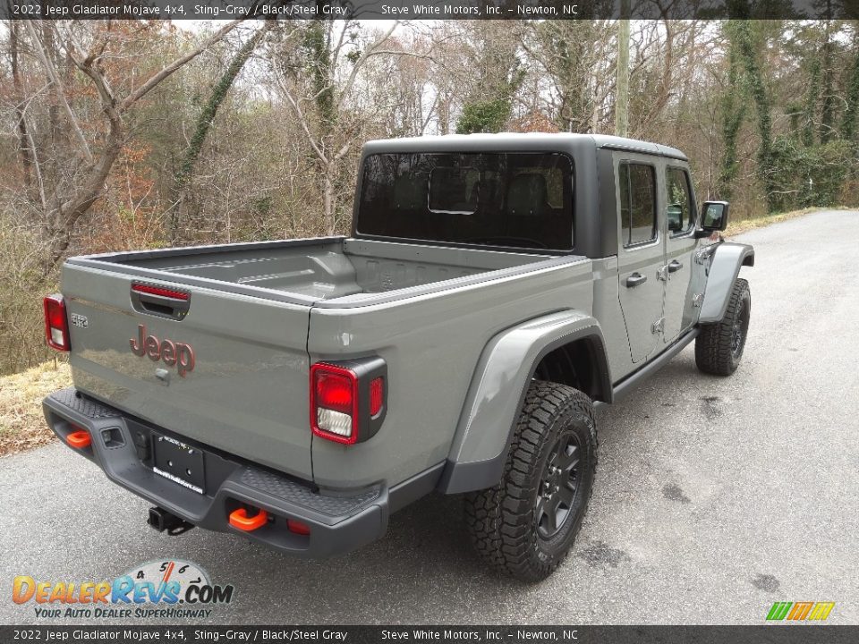 2022 Jeep Gladiator Mojave 4x4 Sting-Gray / Black/Steel Gray Photo #6