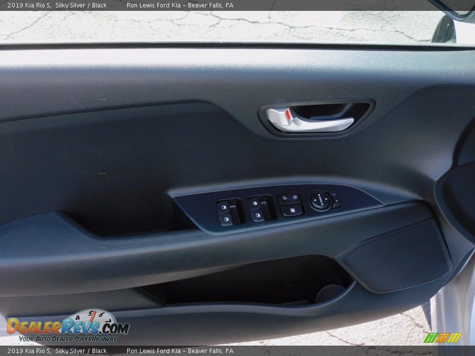 2019 Kia Rio S Silky Silver / Black Photo #14