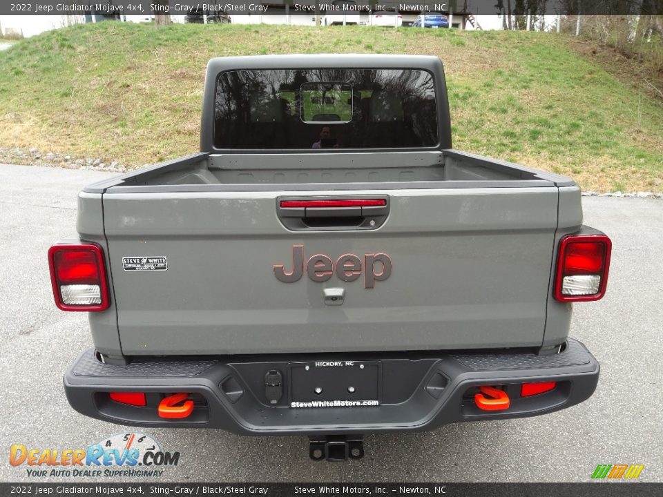 2022 Jeep Gladiator Mojave 4x4 Sting-Gray / Black/Steel Gray Photo #7