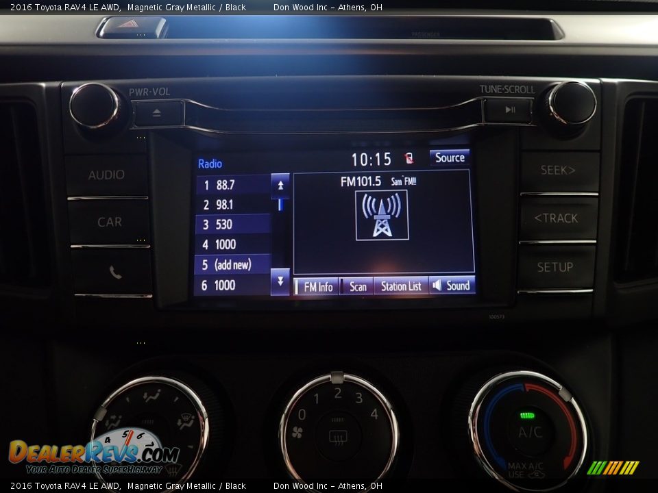 2016 Toyota RAV4 LE AWD Magnetic Gray Metallic / Black Photo #26