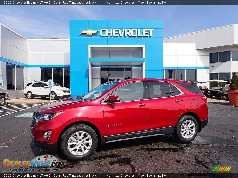 2019 Chevrolet Equinox LT AWD Cajun Red Tintcoat / Jet Black Photo #1