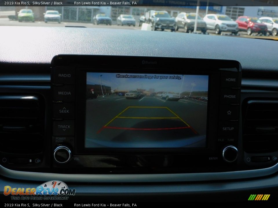 2019 Kia Rio S Silky Silver / Black Photo #16