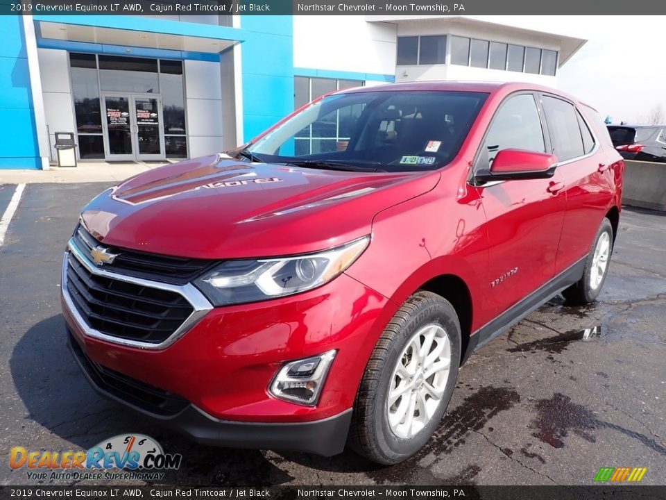 2019 Chevrolet Equinox LT AWD Cajun Red Tintcoat / Jet Black Photo #2