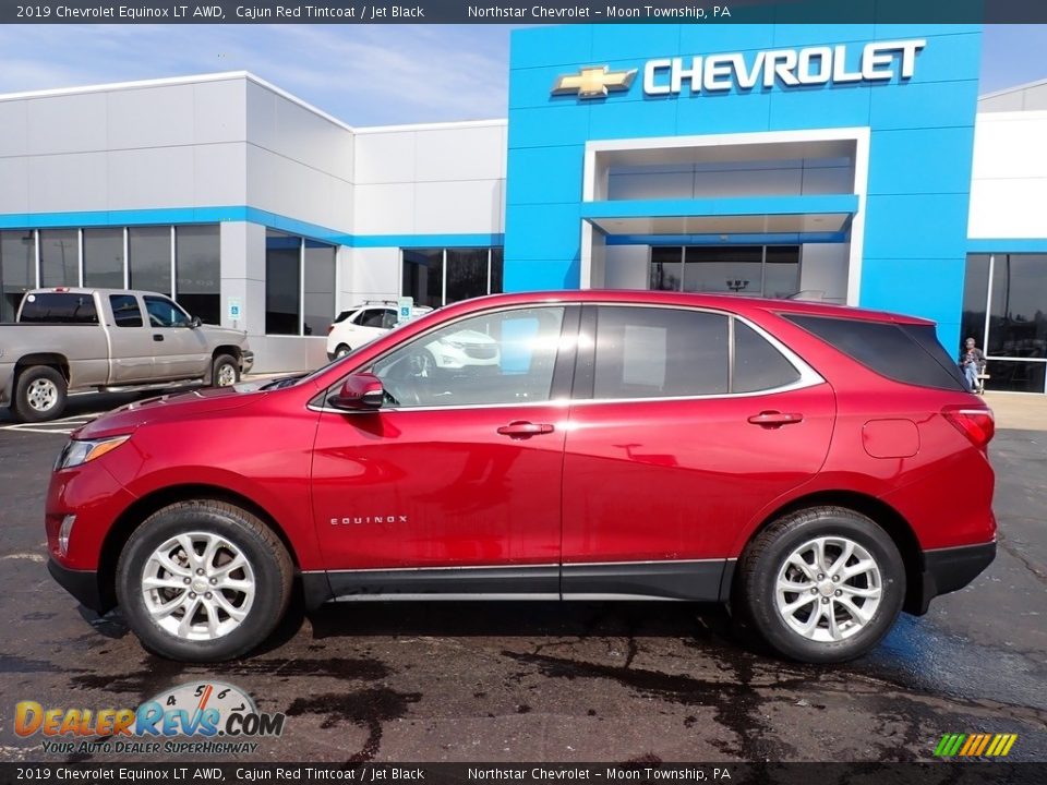 2019 Chevrolet Equinox LT AWD Cajun Red Tintcoat / Jet Black Photo #3