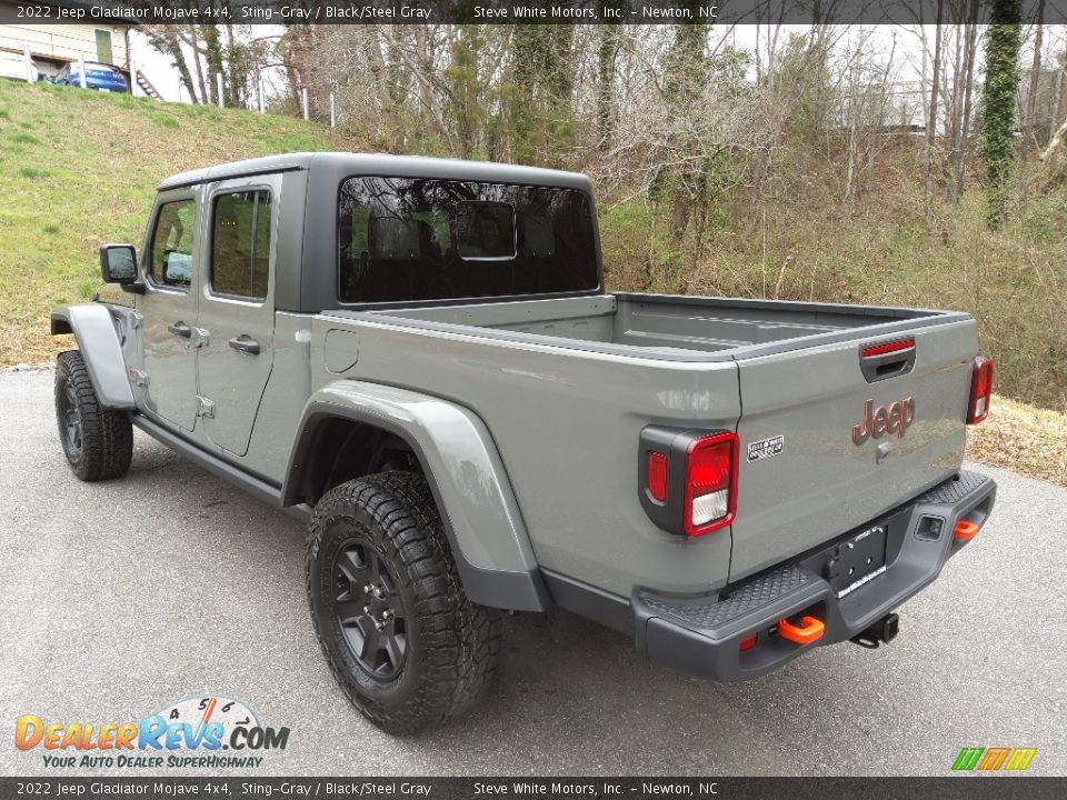 2022 Jeep Gladiator Mojave 4x4 Sting-Gray / Black/Steel Gray Photo #9