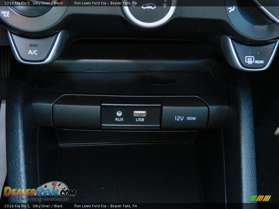 2019 Kia Rio S Silky Silver / Black Photo #18