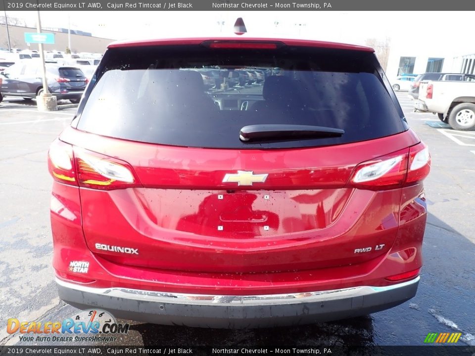 2019 Chevrolet Equinox LT AWD Cajun Red Tintcoat / Jet Black Photo #6