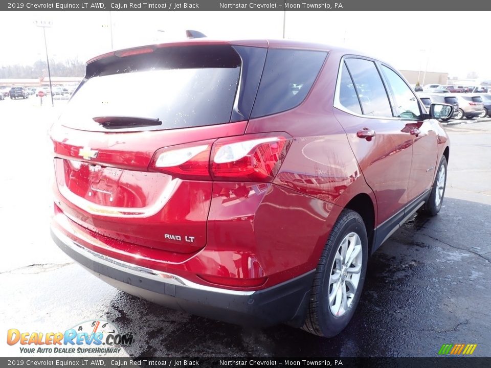 2019 Chevrolet Equinox LT AWD Cajun Red Tintcoat / Jet Black Photo #8