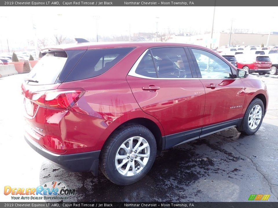 2019 Chevrolet Equinox LT AWD Cajun Red Tintcoat / Jet Black Photo #9