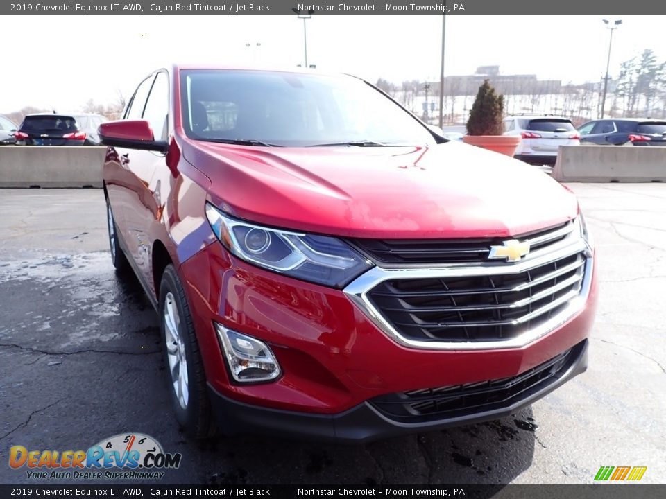 2019 Chevrolet Equinox LT AWD Cajun Red Tintcoat / Jet Black Photo #12