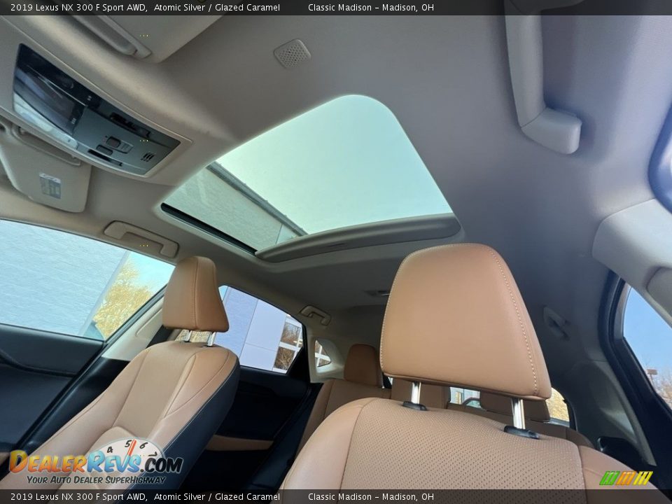 2019 Lexus NX 300 F Sport AWD Atomic Silver / Glazed Caramel Photo #9