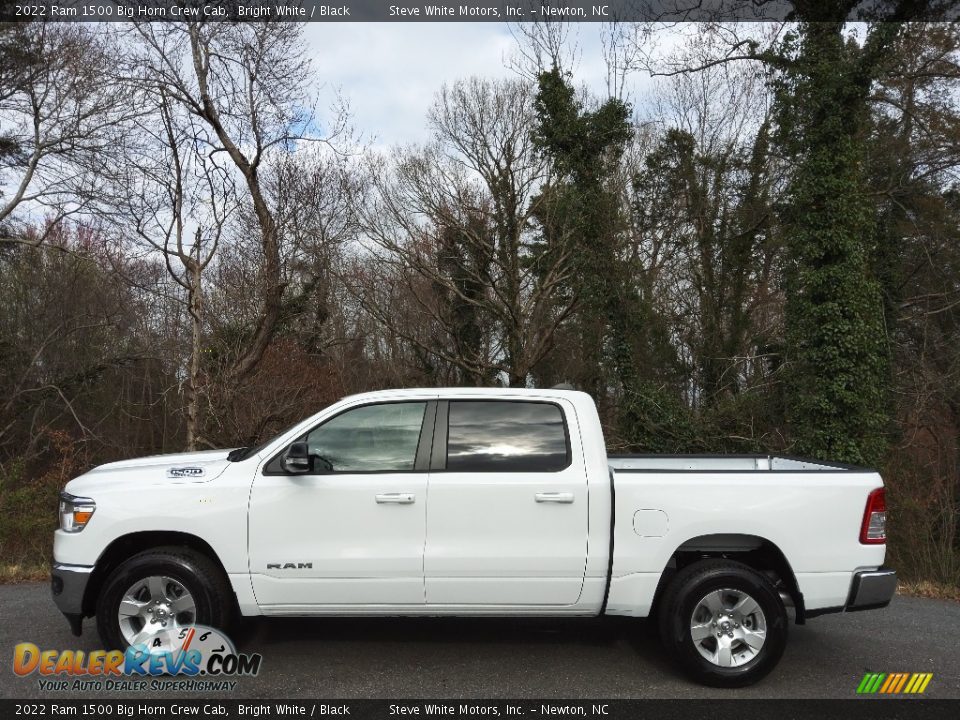 Bright White 2022 Ram 1500 Big Horn Crew Cab Photo #1