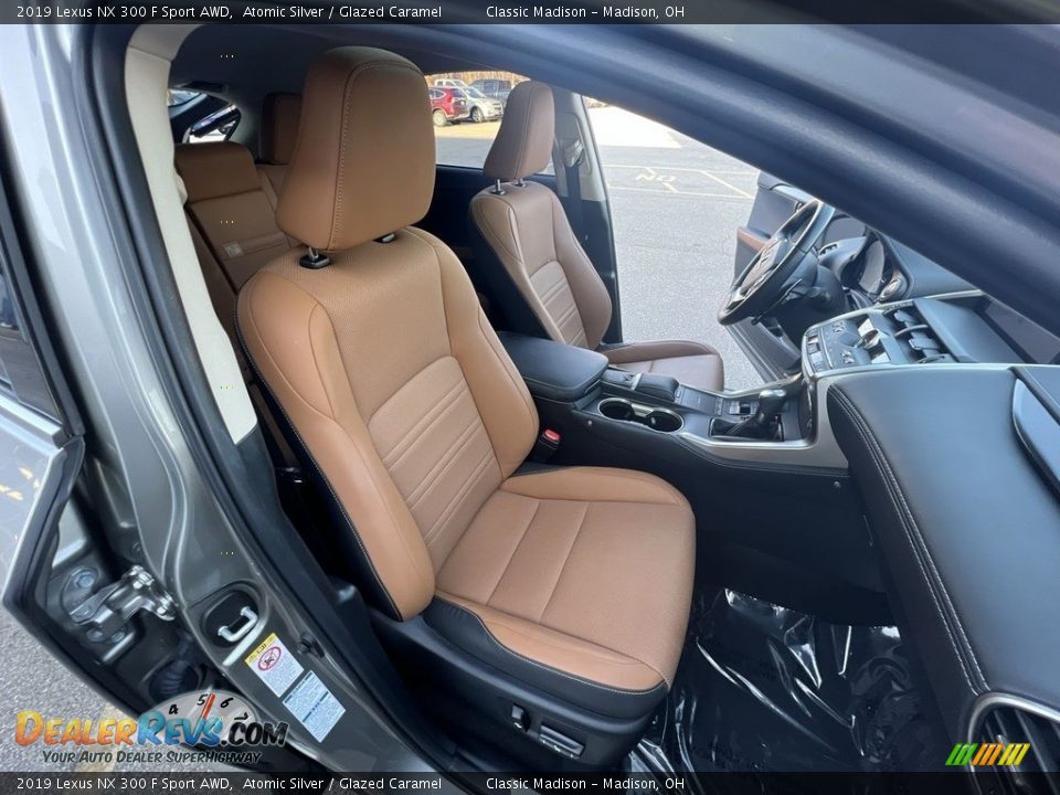 Front Seat of 2019 Lexus NX 300 F Sport AWD Photo #17