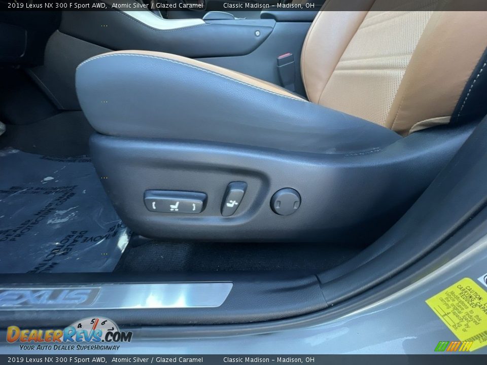 2019 Lexus NX 300 F Sport AWD Atomic Silver / Glazed Caramel Photo #18