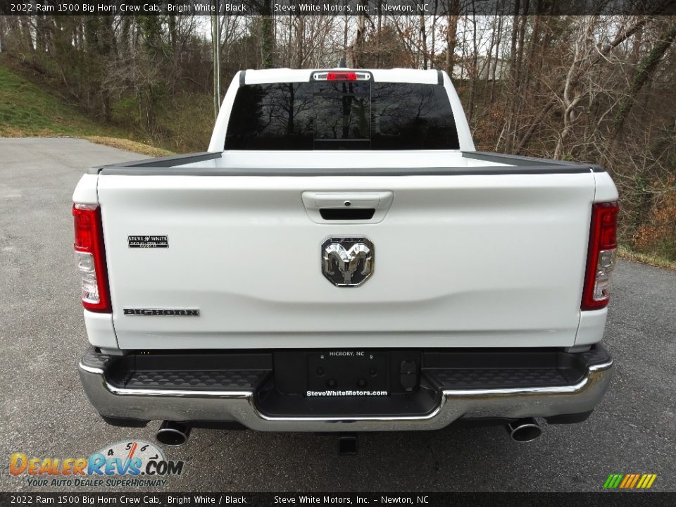 2022 Ram 1500 Big Horn Crew Cab Bright White / Black Photo #7