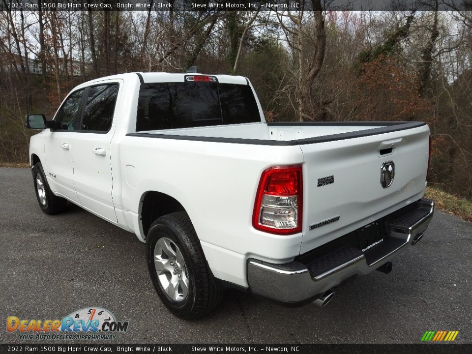 2022 Ram 1500 Big Horn Crew Cab Bright White / Black Photo #9