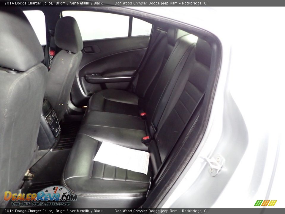 Rear Seat of 2014 Dodge Charger Police Photo #23