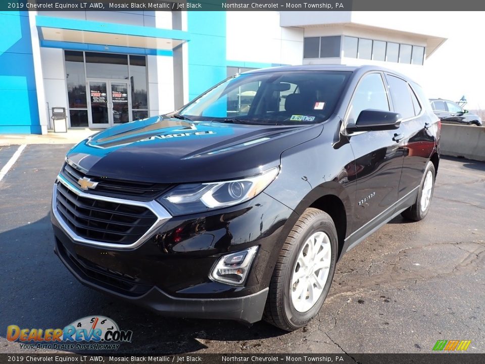 2019 Chevrolet Equinox LT AWD Mosaic Black Metallic / Jet Black Photo #2