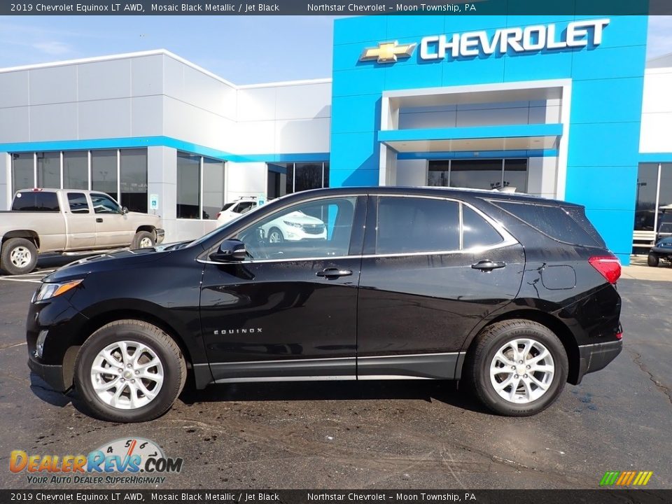 2019 Chevrolet Equinox LT AWD Mosaic Black Metallic / Jet Black Photo #3