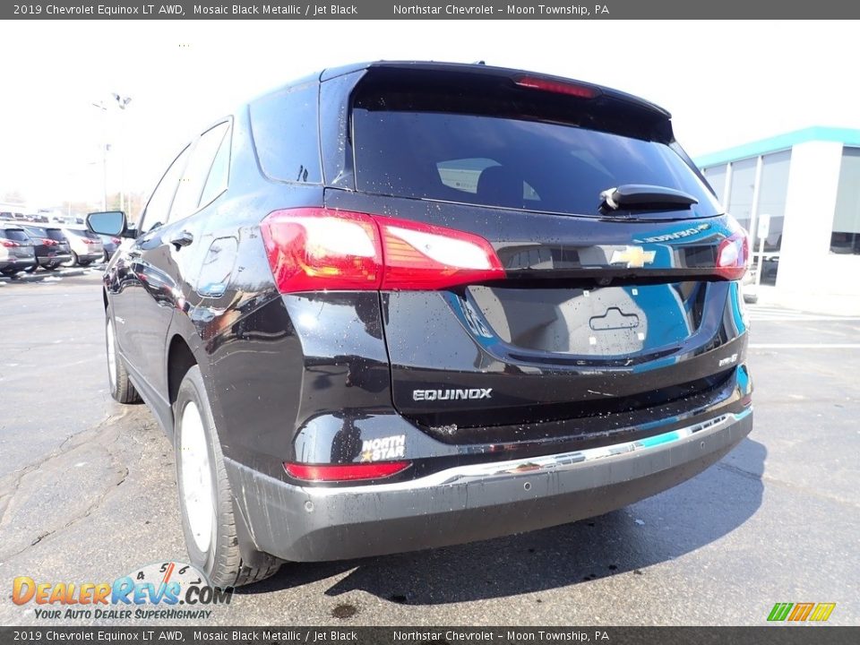 2019 Chevrolet Equinox LT AWD Mosaic Black Metallic / Jet Black Photo #5