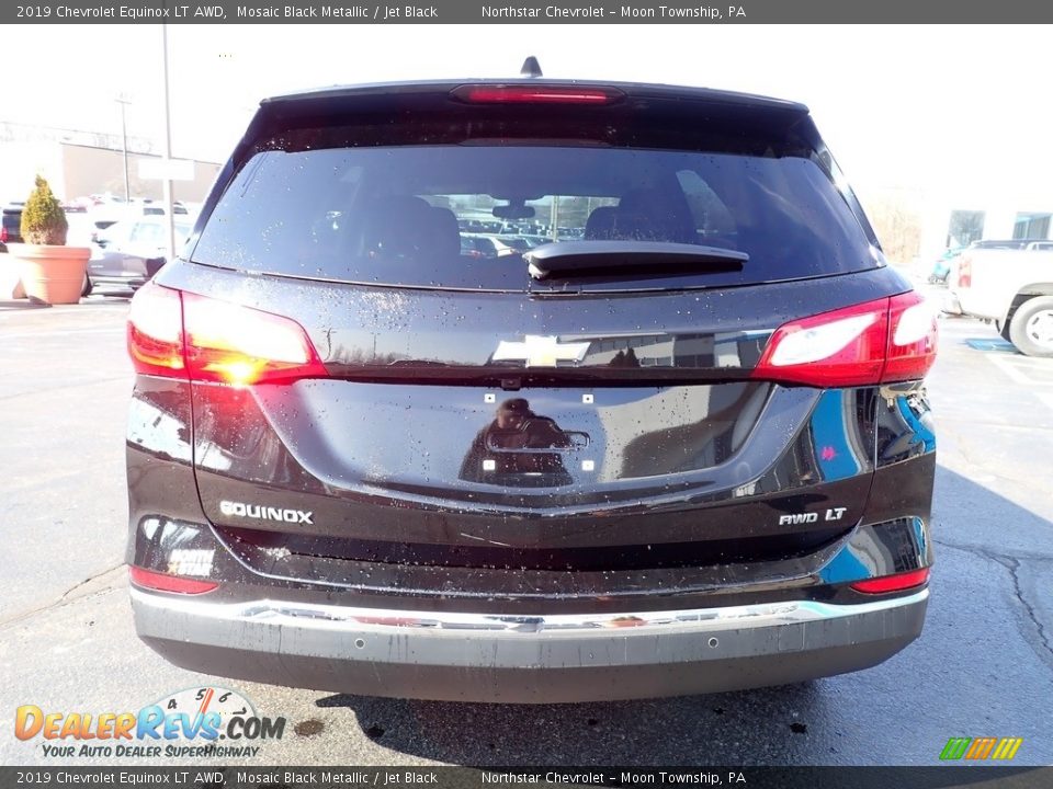 2019 Chevrolet Equinox LT AWD Mosaic Black Metallic / Jet Black Photo #6