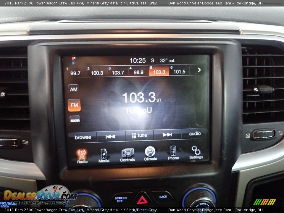 2013 Ram 2500 Power Wagon Crew Cab 4x4 Mineral Gray Metallic / Black/Diesel Gray Photo #2