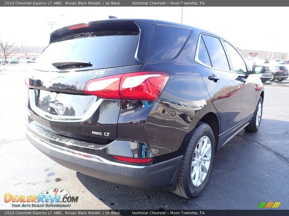 2019 Chevrolet Equinox LT AWD Mosaic Black Metallic / Jet Black Photo #8