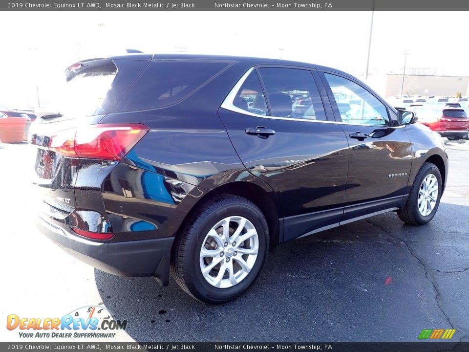 2019 Chevrolet Equinox LT AWD Mosaic Black Metallic / Jet Black Photo #9