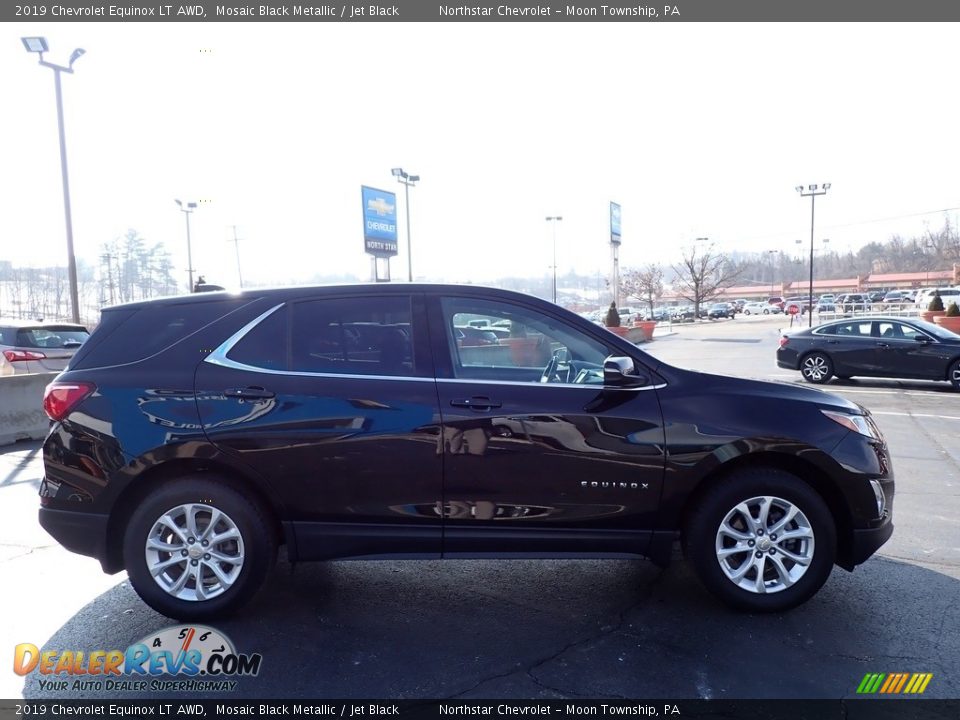 2019 Chevrolet Equinox LT AWD Mosaic Black Metallic / Jet Black Photo #10