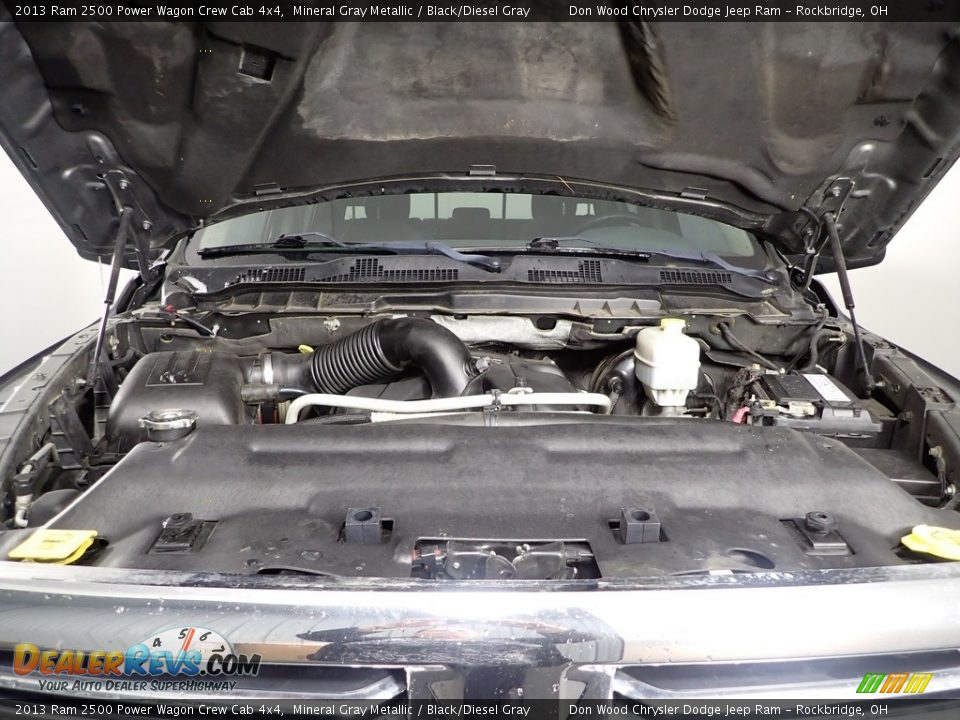 2013 Ram 2500 Power Wagon Crew Cab 4x4 Mineral Gray Metallic / Black/Diesel Gray Photo #6