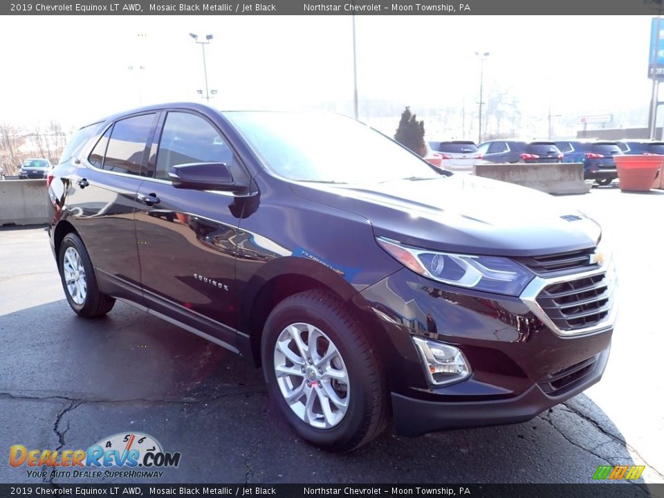 2019 Chevrolet Equinox LT AWD Mosaic Black Metallic / Jet Black Photo #11