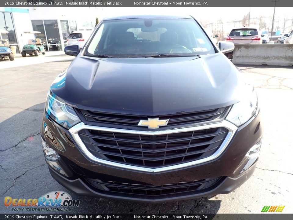 2019 Chevrolet Equinox LT AWD Mosaic Black Metallic / Jet Black Photo #13