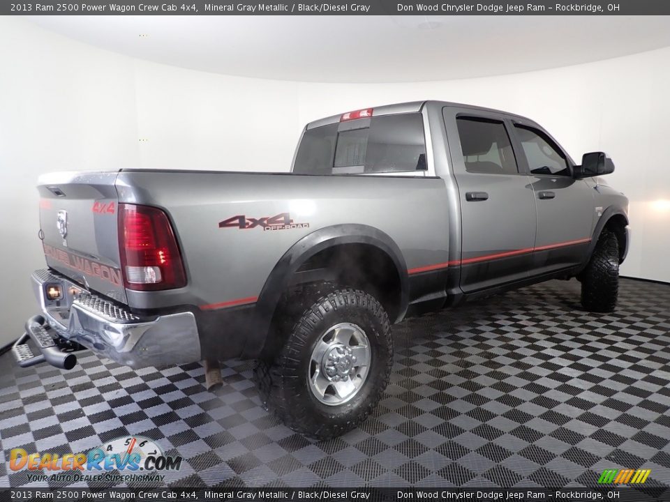 2013 Ram 2500 Power Wagon Crew Cab 4x4 Mineral Gray Metallic / Black/Diesel Gray Photo #11
