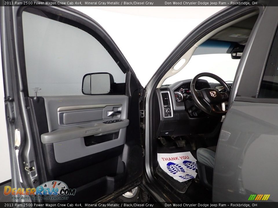 2013 Ram 2500 Power Wagon Crew Cab 4x4 Mineral Gray Metallic / Black/Diesel Gray Photo #12