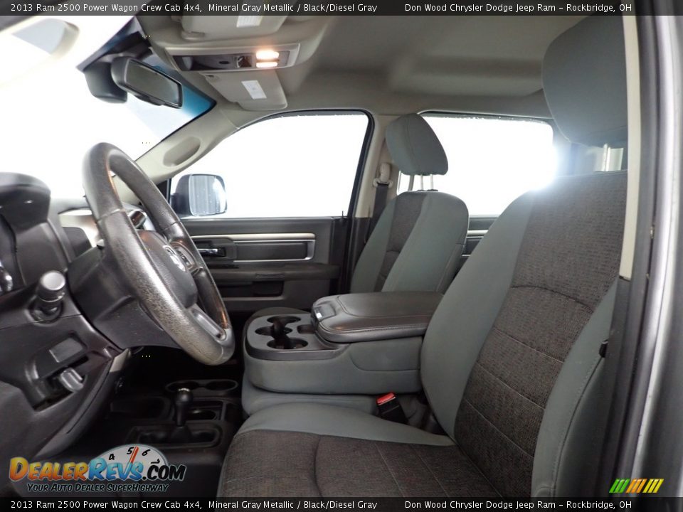 2013 Ram 2500 Power Wagon Crew Cab 4x4 Mineral Gray Metallic / Black/Diesel Gray Photo #15