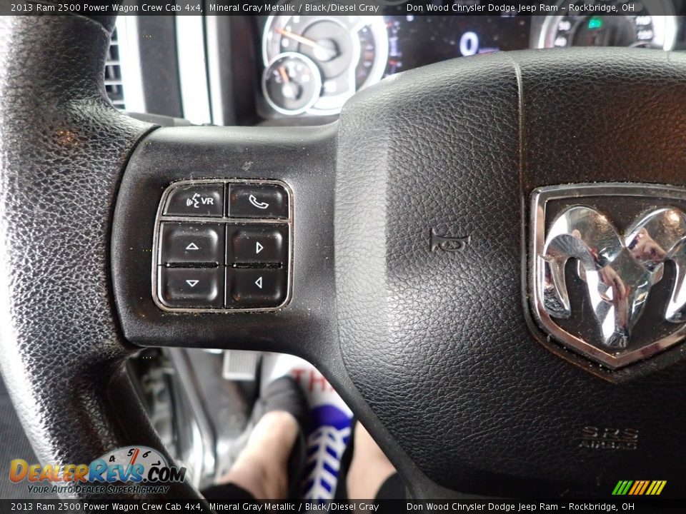 2013 Ram 2500 Power Wagon Crew Cab 4x4 Mineral Gray Metallic / Black/Diesel Gray Photo #17