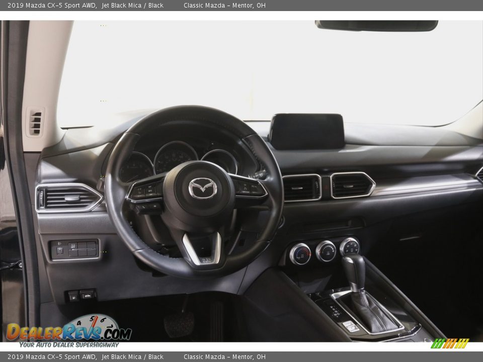 2019 Mazda CX-5 Sport AWD Jet Black Mica / Black Photo #6