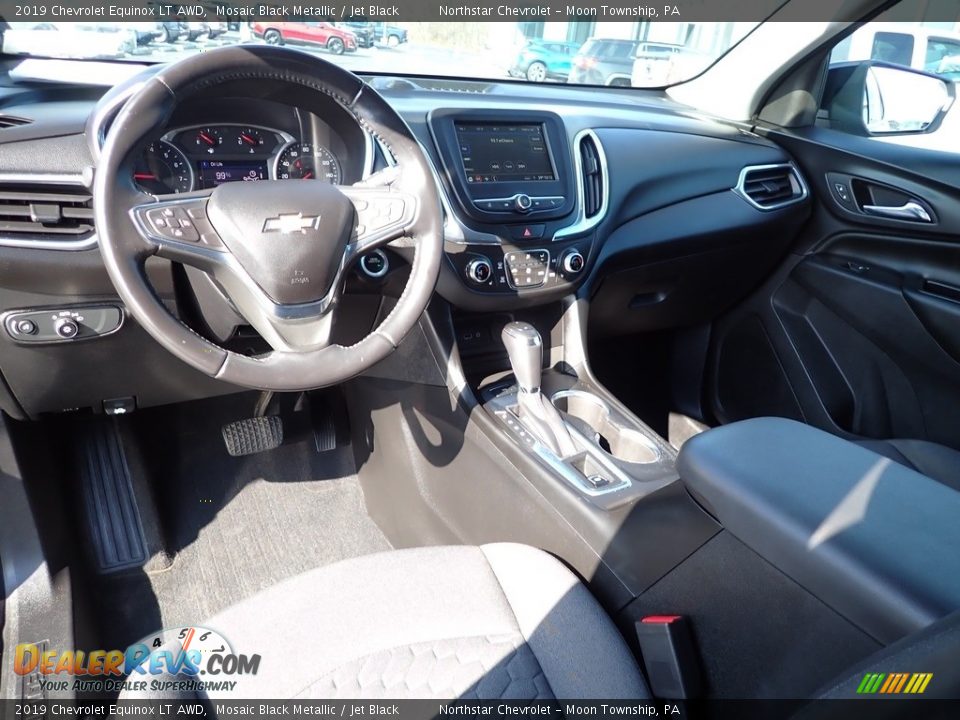 2019 Chevrolet Equinox LT AWD Mosaic Black Metallic / Jet Black Photo #22