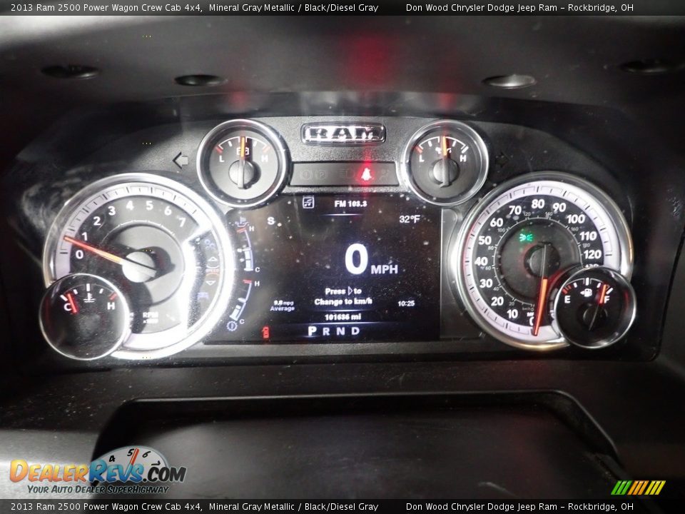 2013 Ram 2500 Power Wagon Crew Cab 4x4 Mineral Gray Metallic / Black/Diesel Gray Photo #19