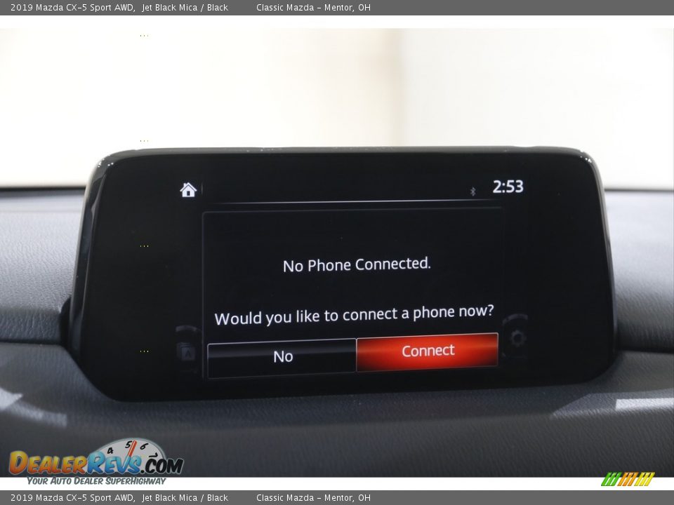 2019 Mazda CX-5 Sport AWD Jet Black Mica / Black Photo #10