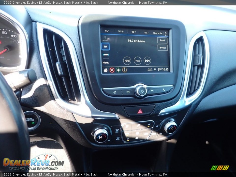 2019 Chevrolet Equinox LT AWD Mosaic Black Metallic / Jet Black Photo #27