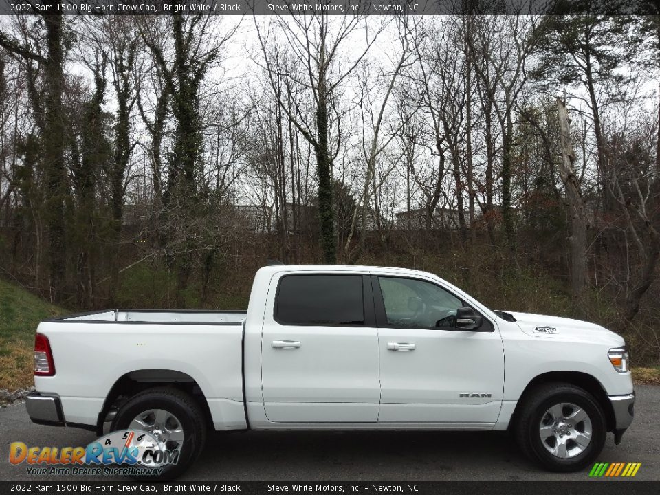 2022 Ram 1500 Big Horn Crew Cab Bright White / Black Photo #5