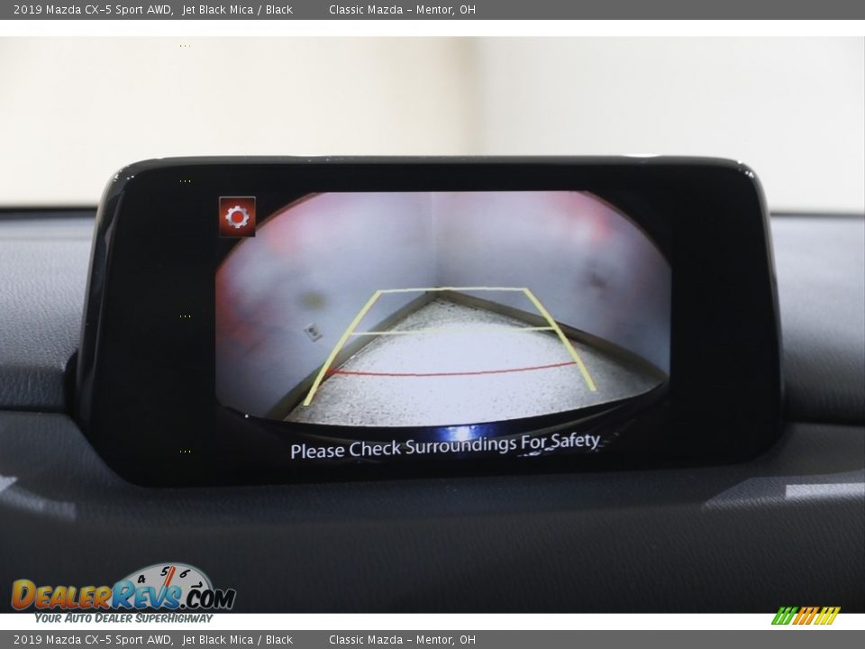 2019 Mazda CX-5 Sport AWD Jet Black Mica / Black Photo #12
