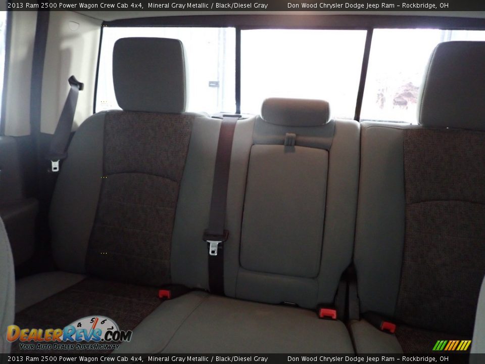 2013 Ram 2500 Power Wagon Crew Cab 4x4 Mineral Gray Metallic / Black/Diesel Gray Photo #23