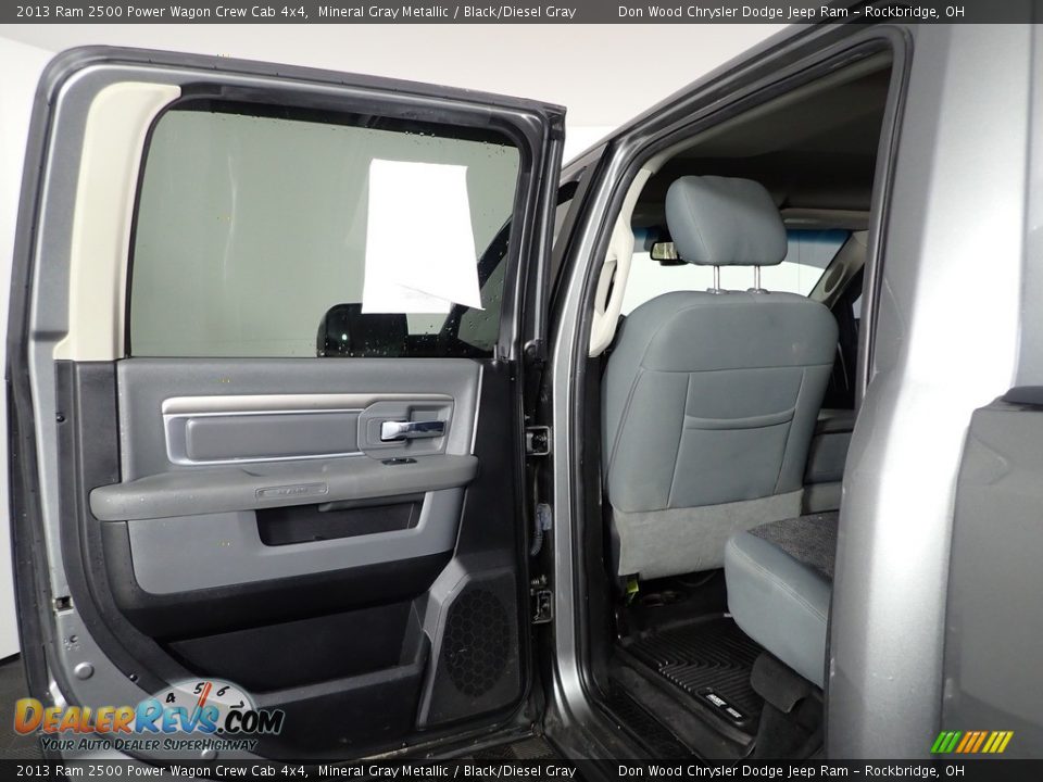 2013 Ram 2500 Power Wagon Crew Cab 4x4 Mineral Gray Metallic / Black/Diesel Gray Photo #24