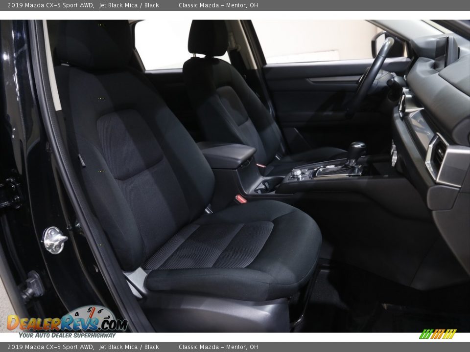 2019 Mazda CX-5 Sport AWD Jet Black Mica / Black Photo #14